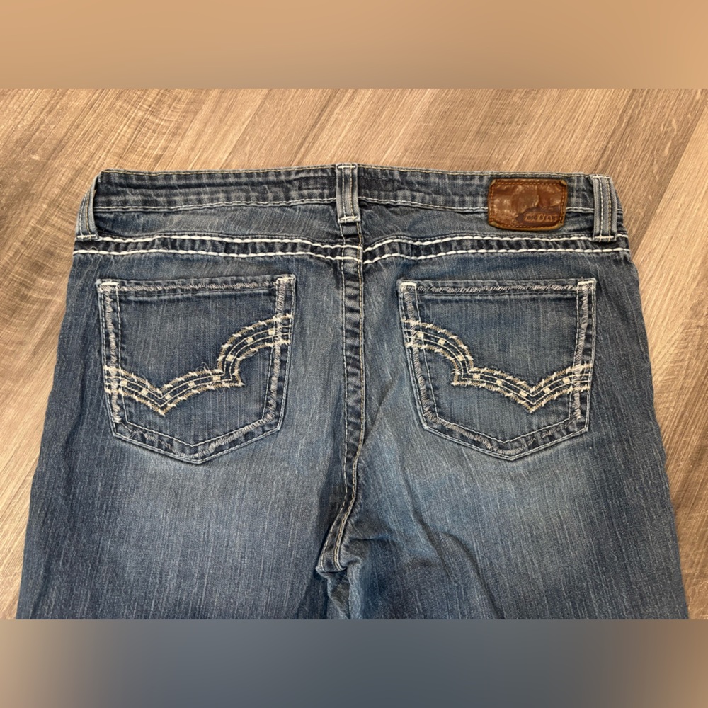 Preloved Big Star Maddie Cropped Jeans Size 34 - Picture 7 of 8